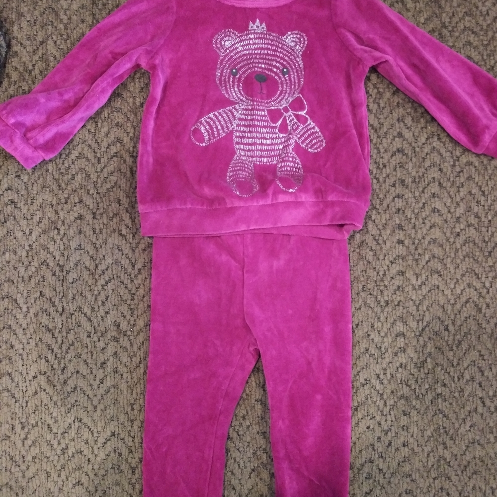 Toddler girls 2 pc suit